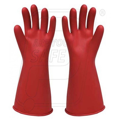 Electrical Rubber Hand Gloves