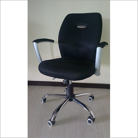 Office Chair - Mesh Steel, 21x24x37in, Black | Ergonomic Design, Lumbar Support, Adjustable Height, Swivel Base