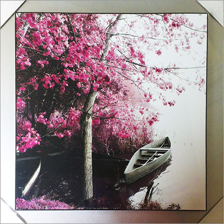 Painting - Canvas Lamination, 16x20 Inches, Silver Wood Frame - Vibrant Colors, Glossy Finish, High-Resolution Image