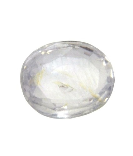 Ceylon Mines White Sapphire Natural Gemstone