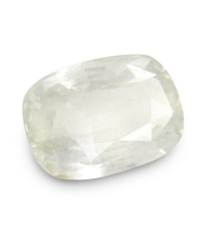 Original Certified White Sapphire Astrological Gemstone In India