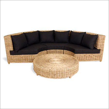 Cane Sofa Set