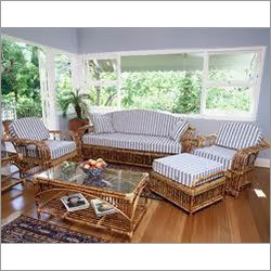 Cane Sofa Set