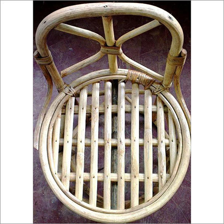 Cane Armless Chair