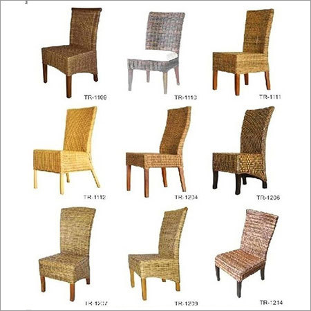 Rattan Webbing Armless chair