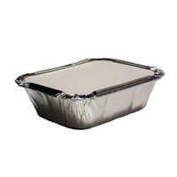 Aluminium Foil Machine - Aluminum, 10x7x3 Inches | Silver, 0.5 Mm Thickness, 500 Ml Capacity, Rectangular Design