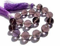 Amethyst Briolette Gemstone Beads