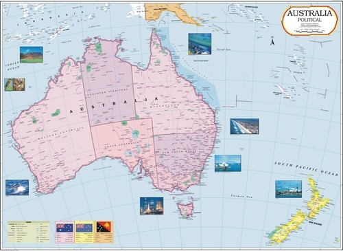 Australia Political Map