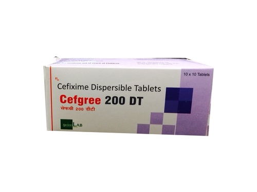 Cefixime Dispersible Tablets