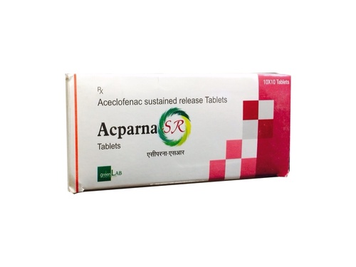 Aceclofenac Sustained Release Tablets