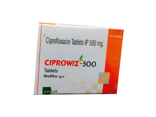 Ciprofloxacin Tablets IP 500 MG