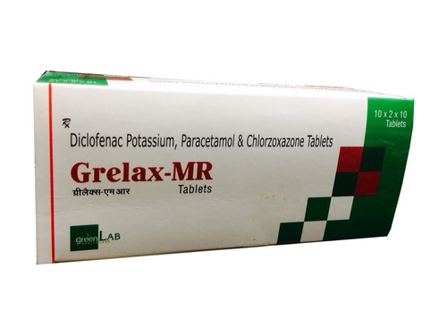 Diclofenac Potassium Paracetamol Tablets
