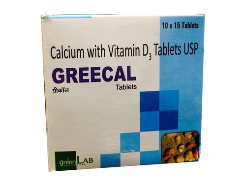 Calcium With Vitamin D3 Tablets USP