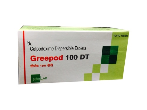 Cefpodoxime Dispersible Tablets