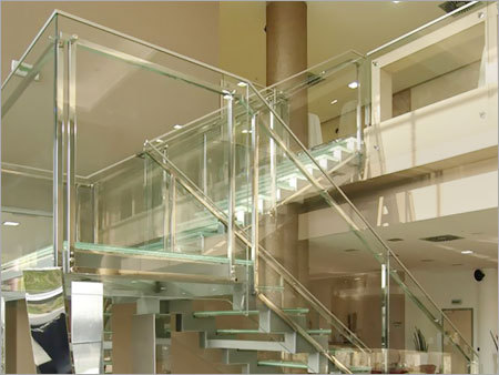 Ss Railing - Stainless Steel 304, Polished Finish | Durable, Accurate Fitting, Eye Catching Design, High Compression Strength