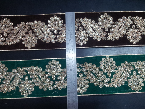 Saree Velvet Border