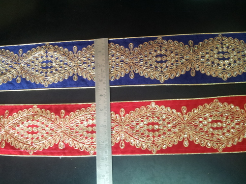 fancy velvet border