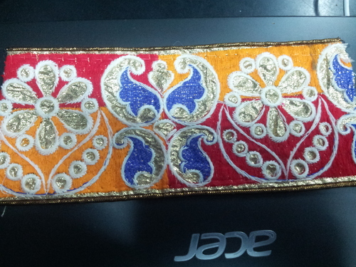 gota fabrics border