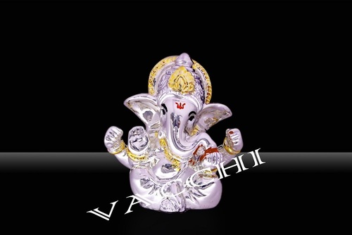 Silver Plated Ganesh