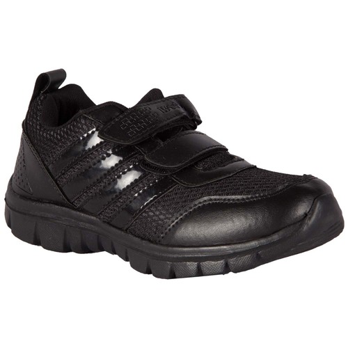 Add-Bngola - Synthetic, Various Sizes, Black | Hook and Loop, Stylish Design, Comfortable Fit, Lightweight, Durable, Sporty Look, School Shoes