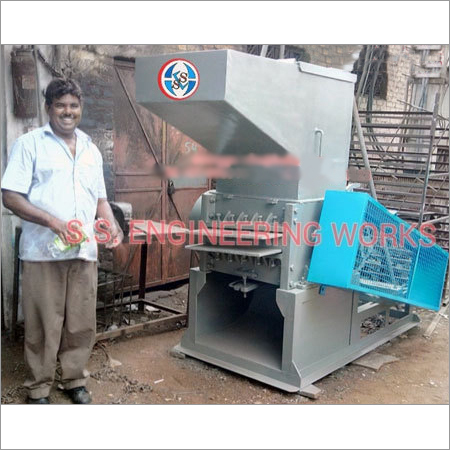 Heavy Duty Scrap Cutter Grinder Machine - Steel Body, 6 Blades, 3-5 HP | Robust Design, Easy Operation, Low Maintenance