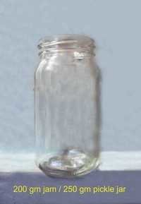 200 gm Pickle Glass Jar