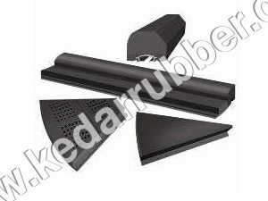 Customized Rubber Liners - Color: Black