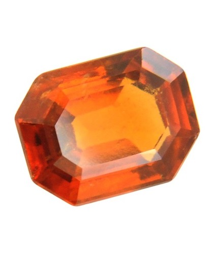 Octagonal Step Cut Hessonite Gemstone In Gujrat