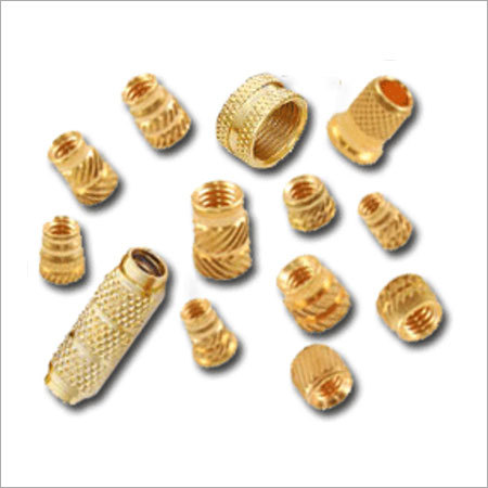 Brass Cross Knurled Inserts