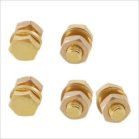 Brass Hex Nut & Bolt