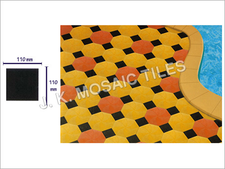 Square Mosaic Floor Paver Blocks