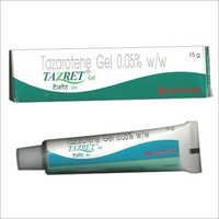 Tazret Gel - Tazorotene 0.05% White Topical Gel 15g Tube, Side Effect Free, Long Shelf Life