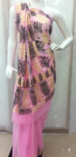 chikan saree