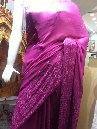 chikan sari