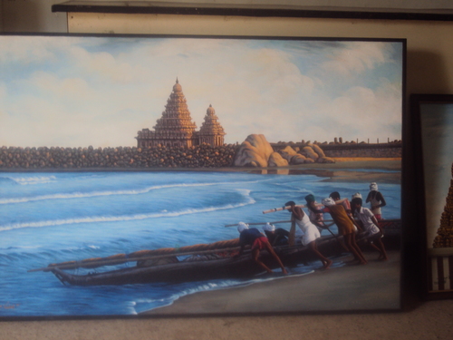 Seashore Canvas Painting