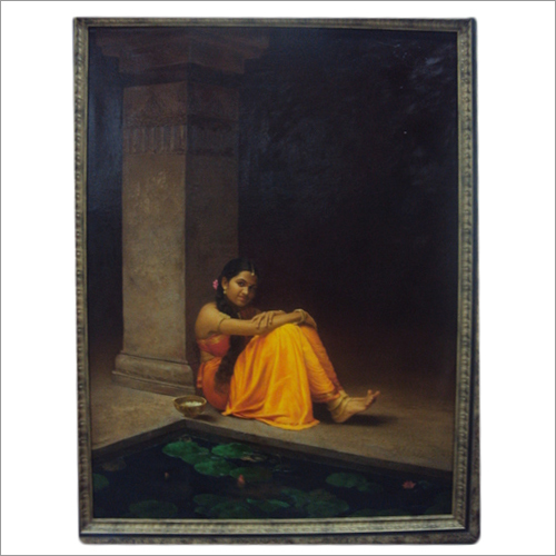 Traditional Girl Picture Painting