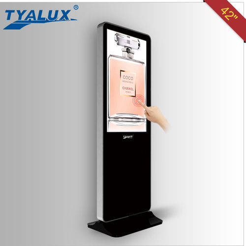 Touch screen Kiosk LED Advertising Digital Monitor Player for Shopping Plaza
