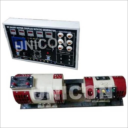 DC SHUNT MOTOR COUPLED TO DC COMPOUND GENERATOR