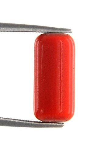 Red Coral Moonga Stone
