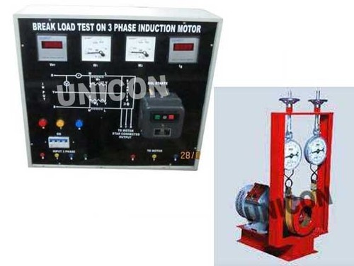 LOAD TEST ON 3 PHASE INDUCTION MOTOR