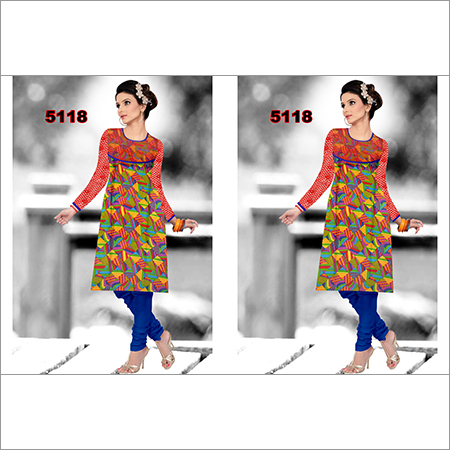 Cotton Printed Kurti