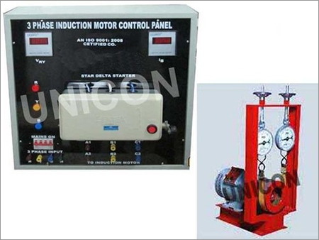 LOAD TEST 3 PHASE SQUIRREL CAGE INDUCTION MOTOR