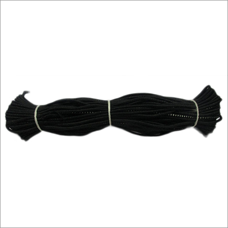 Black Round Elastic