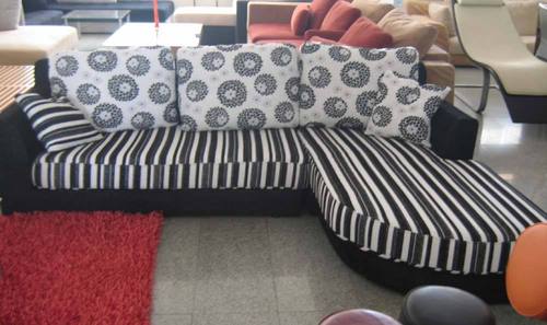 Zebra Print Sofa
