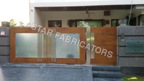 Wooden Glass Gate