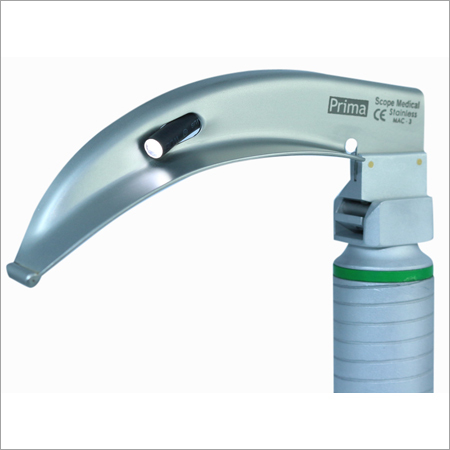 Disposable Laryngoscope Blades - Metal, Variable Size | Mac/Mill, Single Use, Sterile, Corrosion Resistant, Peel Pouch Packaging