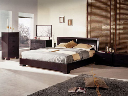Bedroom Furniture Sets - Engineered Wood, Dark Brown, 3+1 Pieces | Complete Set, Contemporary Style, Durable Wood, Easy Assembly, Stylish Design
