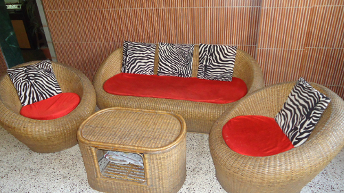 Amour Apple Cane Sofa