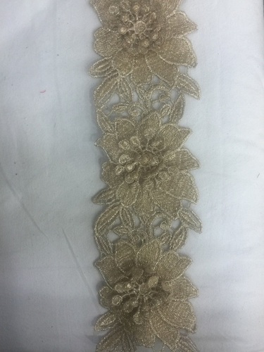 Embrodired designer lace collection of cut work boarder
