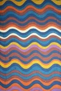 Polyester Cotton Fabrics - Woven, Customizable Size, Multicolored, Medium Weight | Durable, Soft, Lightweight With Wave Pattern, Non-stretch